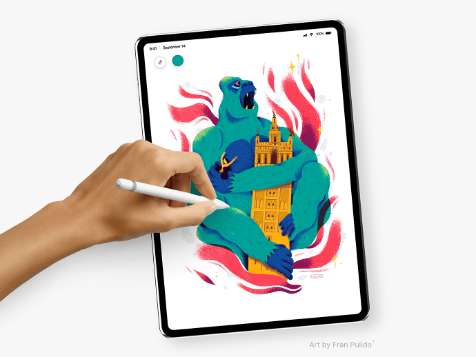 images d'un iPad Pro 