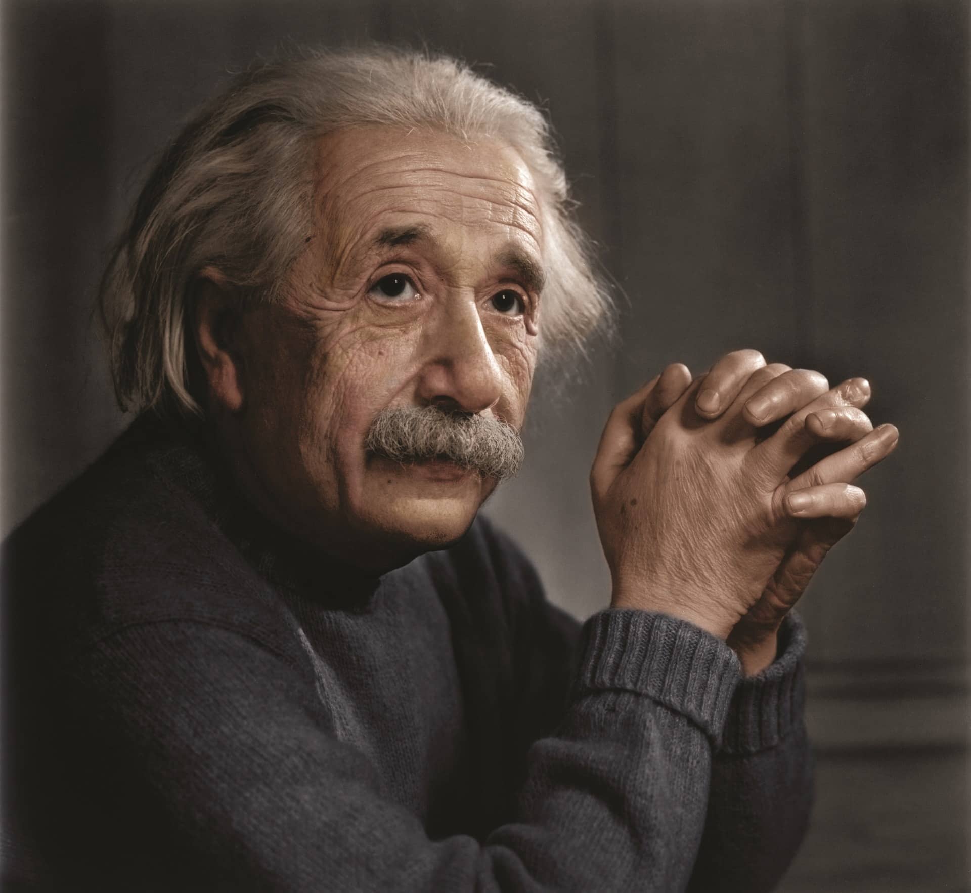 une photo d'Albert Einstein